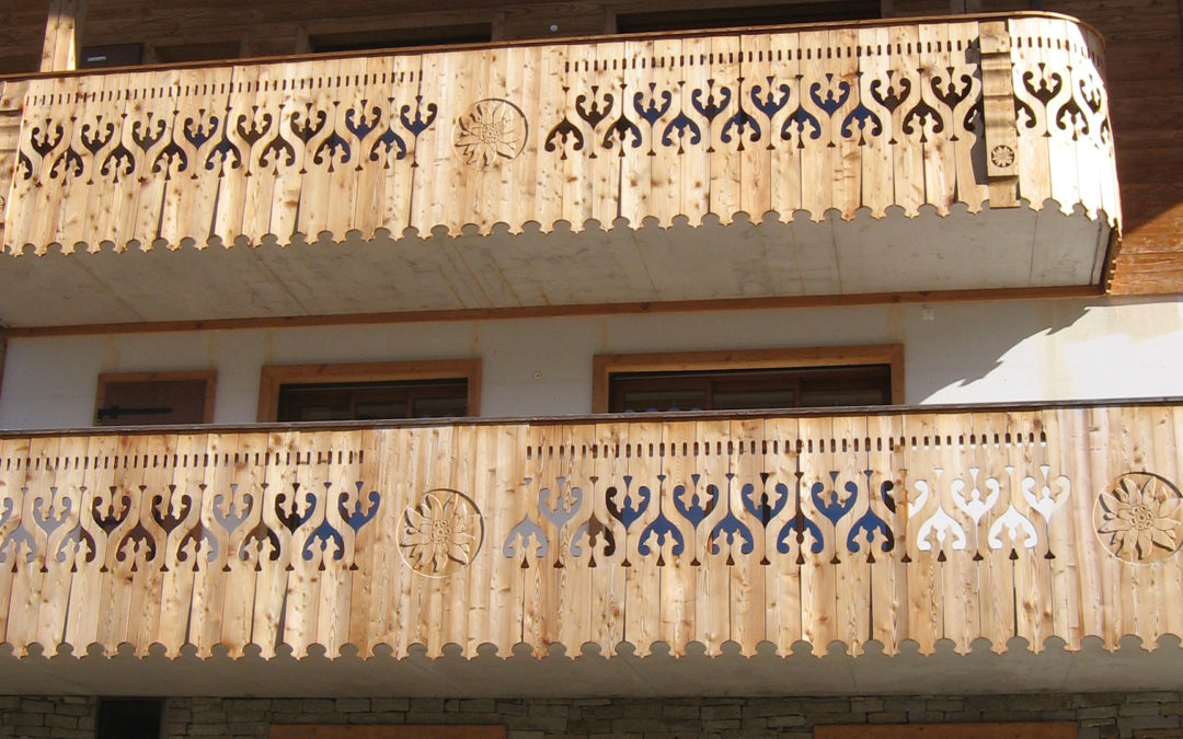 Balcon chalet morzine